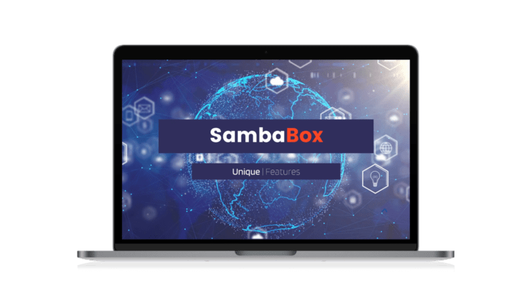 Sambabox in a laptop