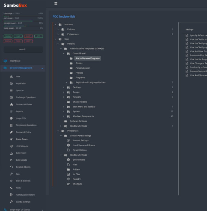 SambaBox – Centralized Authentication and Authorization